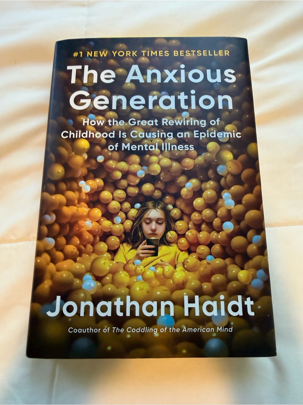 The Anxious Generation by Jonathan Haidt Hardcover Book NEW